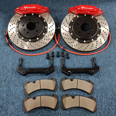 Étriers de frein rouges F40 4 Pot adaptés pour Toyota Honda BMW VW