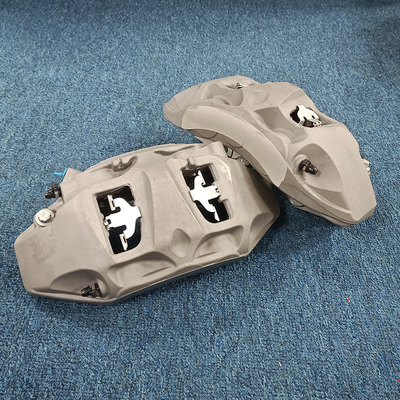 Calibres de frein de piston d'AK 8N 6 adaptés pour des disques d'Audi Brake Calipers Upgrade 374mm