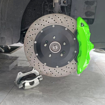 Étrier de frein monobloc Kia K5 Étriers à 6 pistons Couleur verte