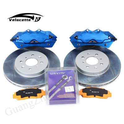 Pour l'Audi Q5 Q6 Q7 Kit de pinceau de frein SPOON 4-Pot dans les roues de 15-16 pouces 285-300mm pinceau de frein automatique