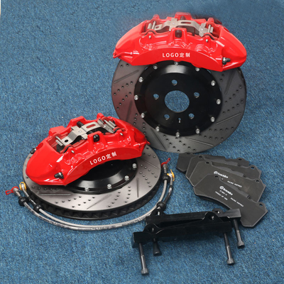 La mise à jour de circuit de freinage des calibres BBK de frein du pot V6 6 capitonne le disque pour la jante de 18 pouces