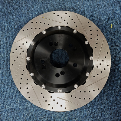 Disque de frein percé Performance 355mm 380mm adapté aux Kits d'étriers de frein 4 ou 6 pots