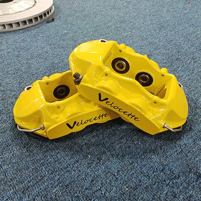 Le piston GT4 4 jaune de calibre de frein de Honda de haute précision a forgé