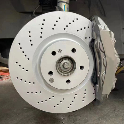 6 le pot Monoblock a forgé des rotors de Mercedes Brake Caliper With 345mm