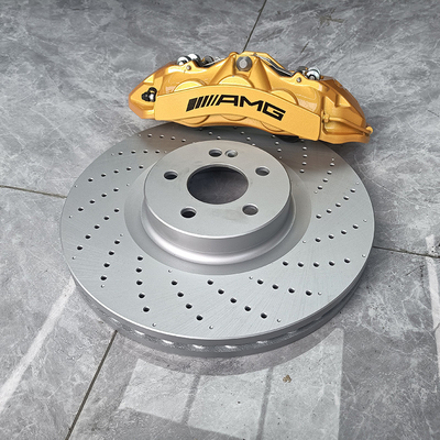Les étriers de frein de voiture Mercedes Benz C200 mettent à niveau les étriers à 6 pots et les disques de 355 mm