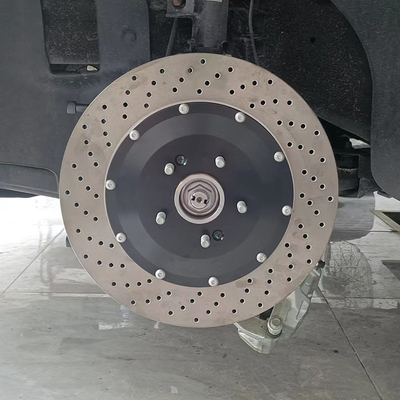 Étrier de frein monobloc Kia K5 Étriers à 6 pistons Couleur verte