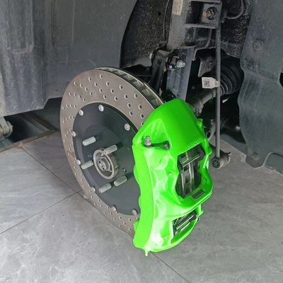 Étrier de frein monobloc Kia K5 Étriers à 6 pistons Couleur verte