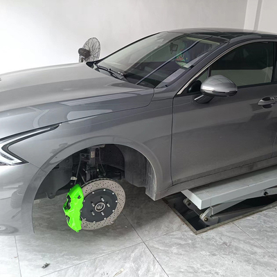 Étrier de frein monobloc Kia K5 Étriers à 6 pistons Couleur verte