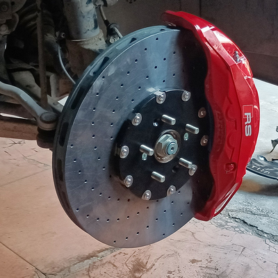 Modification de voiture 10 étriers de frein à piston disques en céramique de carbone pour Honda UR-V