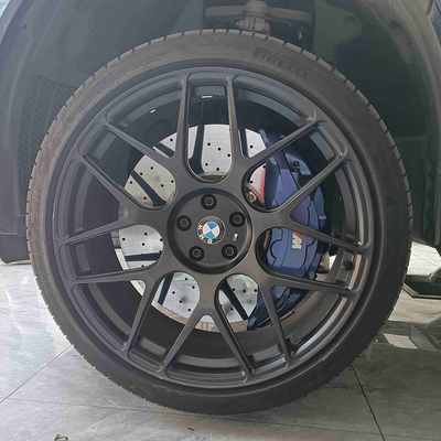 Étrier de frein BMW X5 en aluminium grande taille 10 étriers à piston 420 mm carbone disques en céramique