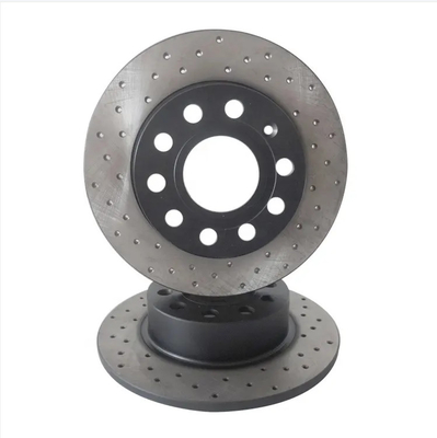 OE 95535140251 Disque de frein de voiture en alliage de titane Taille 350*34MM Semi-métaux sans poussière