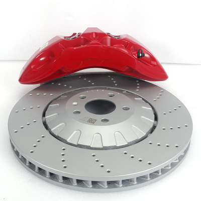 Étancheur de frein de course de sport de rue 6 Piston avec coussinets en carbone-céramique Pour Audi Q3