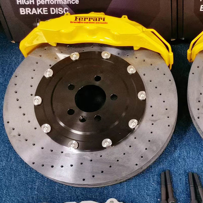Excellente résistance à la poussière 10 pots étrier de frein pour Audi Q7 avec des rotors personnalisés