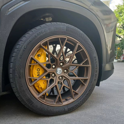 Excellente résistance à la poussière 10 pots étrier de frein pour Audi Q7 avec des rotors personnalisés