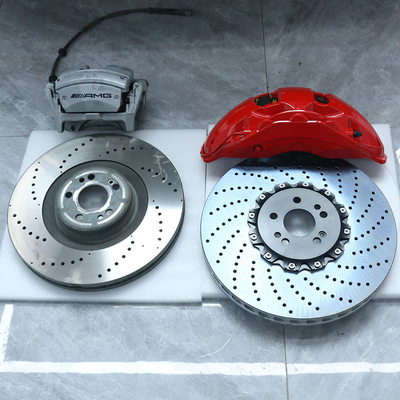 Excellente résistance à la poussière 10 pots étrier de frein pour Audi Q7 avec des rotors personnalisés