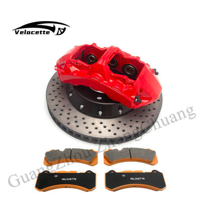Réinitialiser haut rendement 6-Pot Bake Caliper Grand Kit de freinage GT6 Pour 18-21 pouces roues 350-405mm Dish BMW