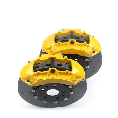 Kit de gros freins d'étrier 6 pistons GT350 pour système de freinage automatique en promotion, 355-380MM pour Benz BMW