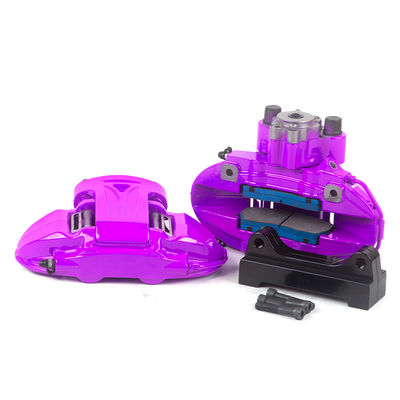 9N couleur violette 380-400mm Disque de frein Parties et pièces détachées automobiles 19-20 pouces 6-piston pinceau de frein Roue arrière