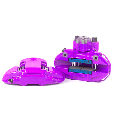 9N couleur violette 380-400mm Disque de frein Parties et pièces détachées automobiles 19-20 pouces 6-piston pinceau de frein Roue arrière