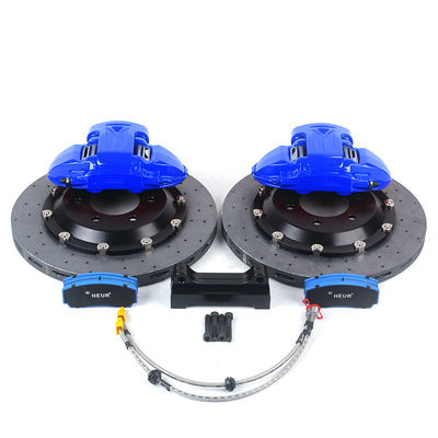 9N Couleur bleue 380-400 mm Disque de frein Parties et pièces détachées automobiles 19-20 pouces 6-piston étrier de frein Roue arrière