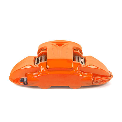 Disque de frein 9N Orange Couleur 380-400mm Pièces détachées automobiles et pièces de rechange 19-20 pouces Étriers de frein 6 pistons Roue arrière