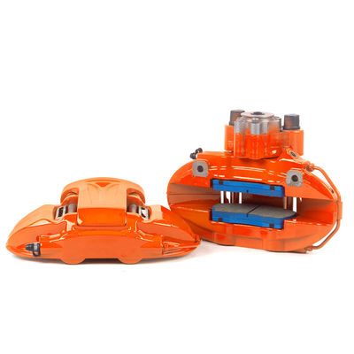 Disque de frein 9N Orange Couleur 380-400mm Pièces détachées automobiles et pièces de rechange 19-20 pouces Étriers de frein 6 pistons Roue arrière